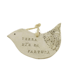 Placa Poética de Cerâmica