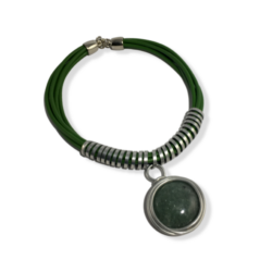 Colar Moda com Quartzo Verde
